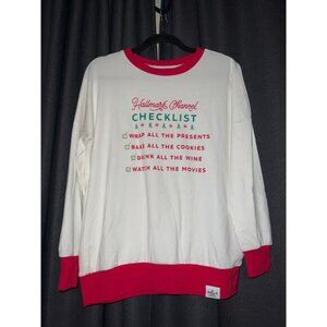 Ugly Christmas Sweater Xmas Sweatshirt Crewneck Size Small Hallmark